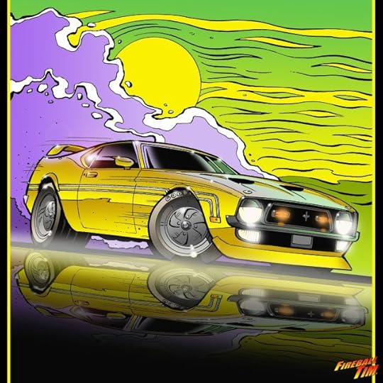 Mustang Art by Fireball Tim