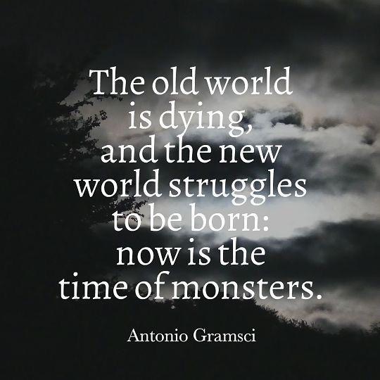 Quote of the Day 140, blog post by Aspasia S. Bissas, aspasiasbissas.com. Image is a black and white photos of clouds and trees and a background, with this quote in white: 