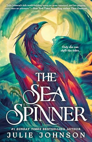 book cover of romantic fantasy novel The Sea Spinner by Julie Johnson