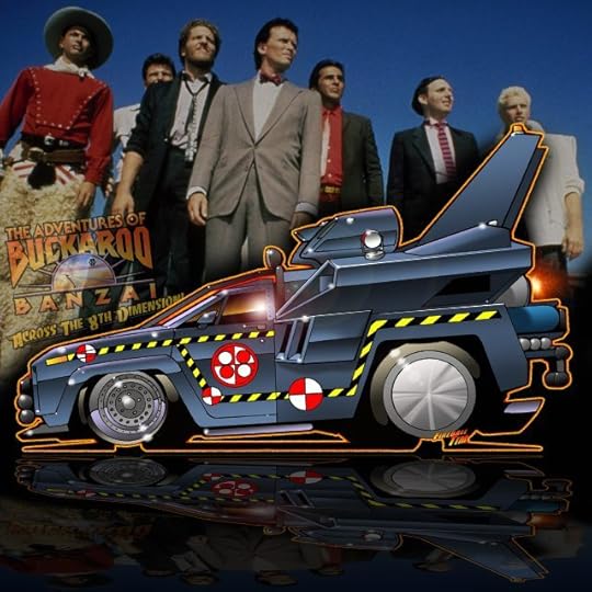 Buckaroo Banzai Art by Fireball Tim