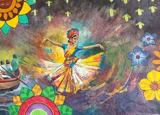 A Wall Painting Inside Kerala Lalithakala Akademi, Trivandrum.