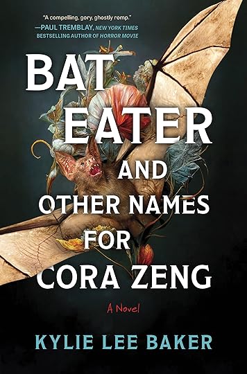 book cover of horror novel Bat Eater and Other Names for Cora Zeng by Kylie Lee Baker