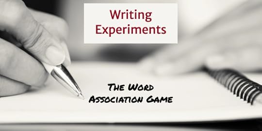hand writing in notebook with title The Word Association Game