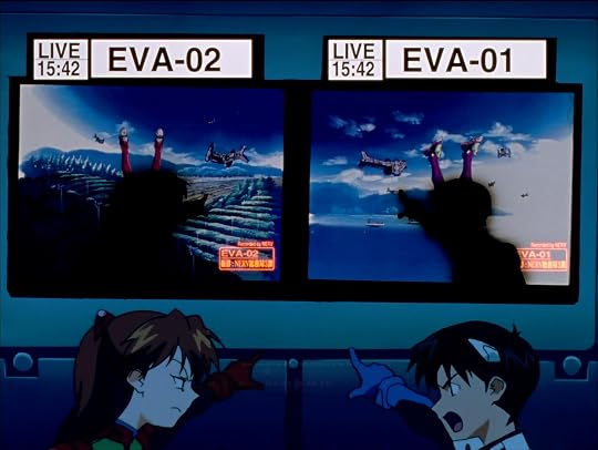 Evangelion (1995), episodio nove: Asuka e Shinji