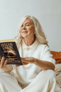 Woman enjoying Steadman's Blind