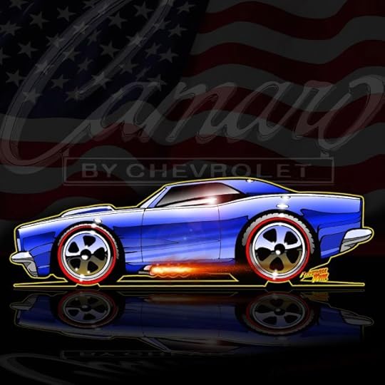 Camaro Art by Fireball Tim