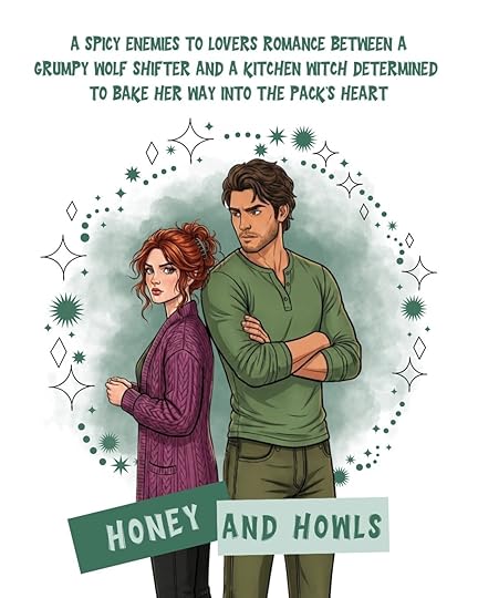 honey and howls fantasy romance with a wolf shifter and a witch