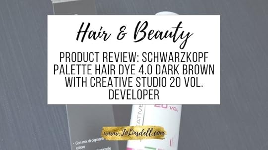 Header - Product Review Schwarzkopf Palette Hair Dye 4.0 Dark Brown with Creative Studio 20 Vol. Developer