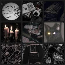 Goth moodboard mystery adopt by VoddyArt on DeviantArt