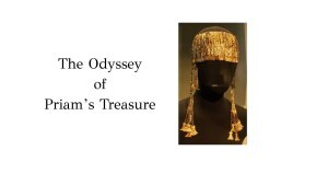 odyssey of Priam's treasure