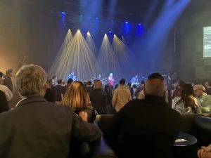 The band Ivy performing an encore song on stage 