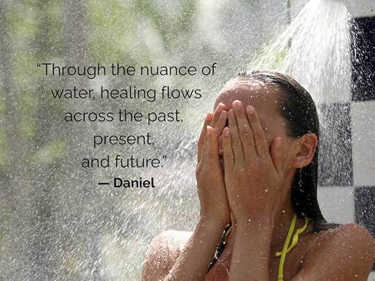 Sacred reciprocity of water and consciousness during shower ritual