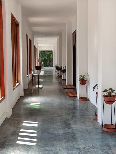 Long corridors of Raja Ravi Varma Art Gallery