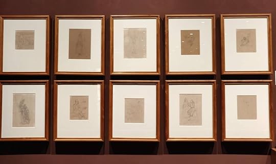Ravi Varma's pencil drawings.