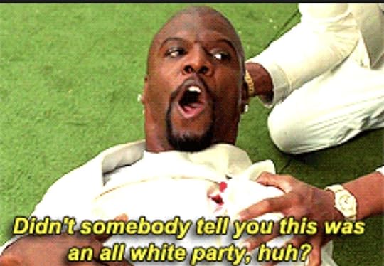 didn't somebody tell you this is an all white party