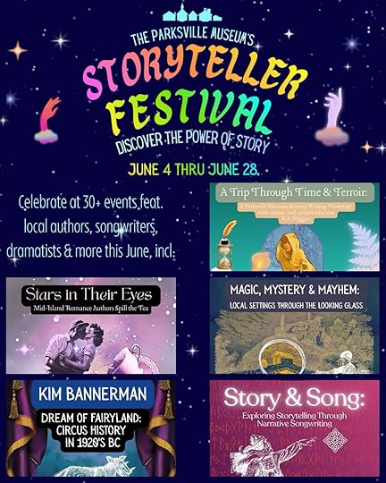 Parksville Museum Storyteller Festival lit events