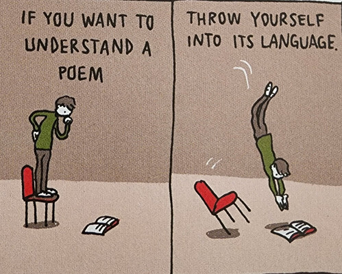 diving into poetry
