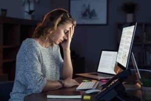 against work