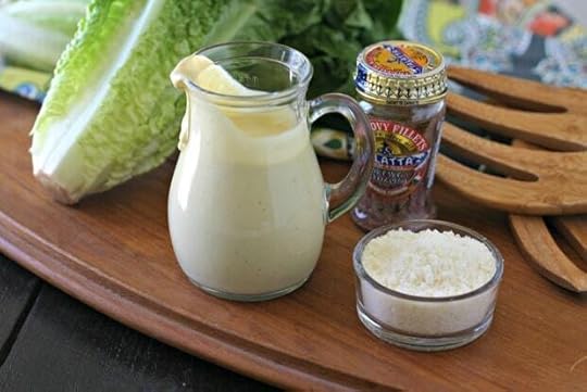 Homemade Creamy Caesar Dressing from www.EverydayMaven.com