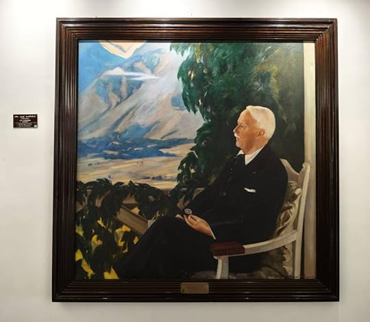 J H Cousins, a portrait by Svetoslav Roerich.