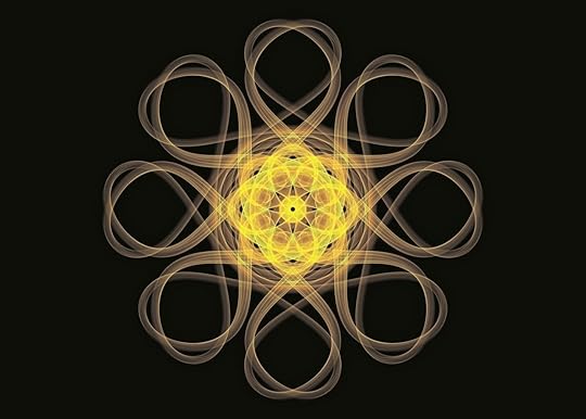 Graphic with 8 loops attached to a complex hub