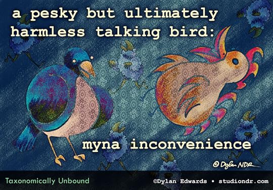 A pesky but ultimately harmless talking bird: myna inconvenience