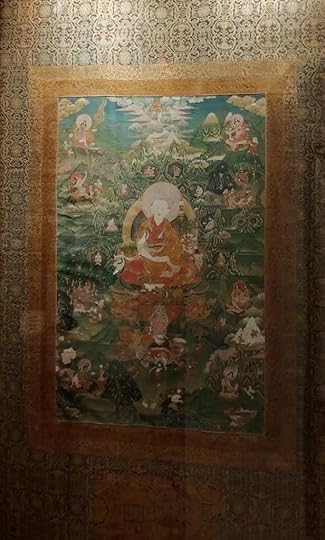 A Lama - A Tibetan Thangka