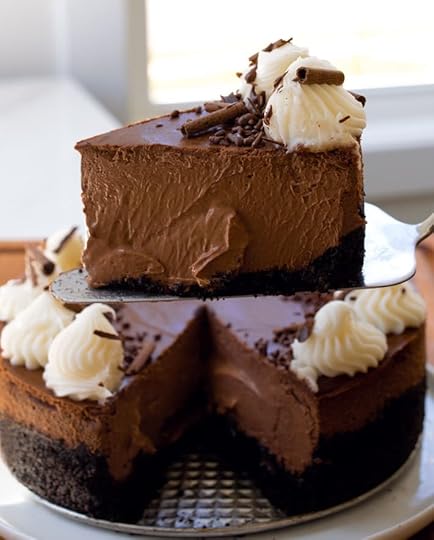 High Protein Chocolate Cheesecake Slice