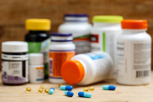 vitamin bottles