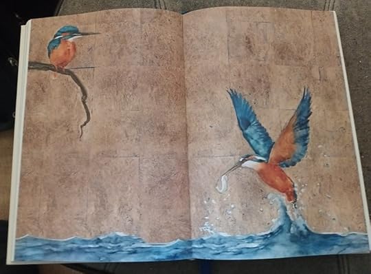 The Kingfisher Double page spread