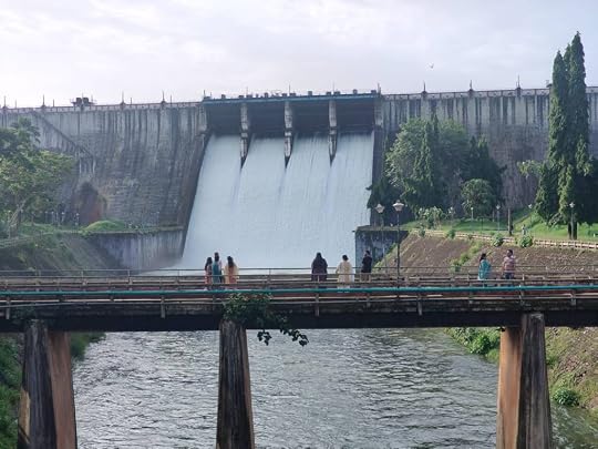 Neyyar Dam - all four shutters open