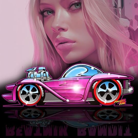Fireball Tim Hot Wheels Art
