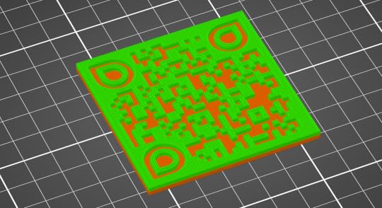 QR Code STL in Prusa Slicer