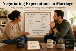 negotiate expectations in marriage