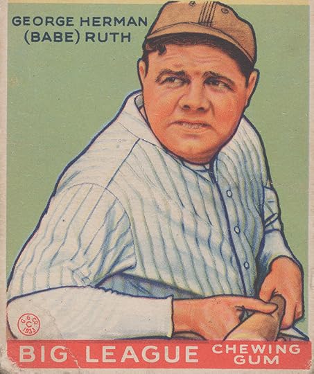 Early baseball card of George Herman 
