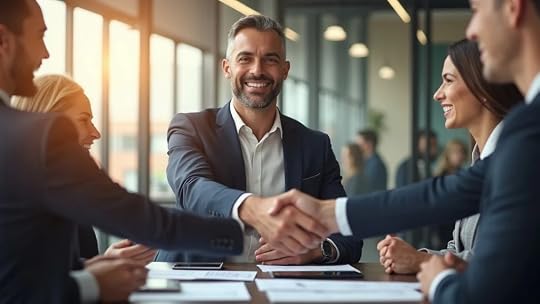 Optimistic owner closing business sale with buyer, confident in improved exit multiple and legacy