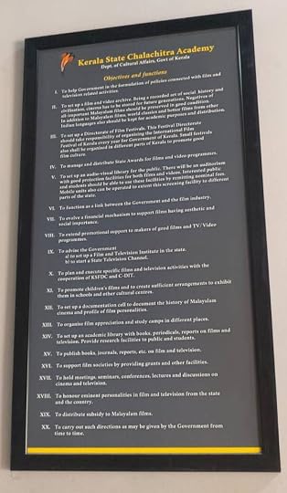 Objectives and Functions of the Kerala Chalachithra Academy