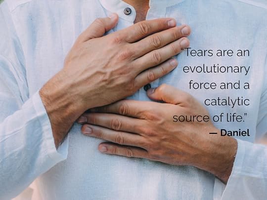 quote graphic: tears are an evolutionary force