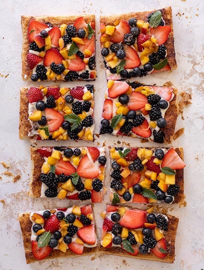 puff pastry fruit pizza
