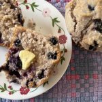 Blackberry and blueberry jumbo muffins
