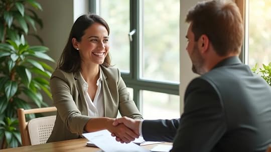 Christian business owner receiving detailed profit roadmap from business coach | assessment and faith-based growth