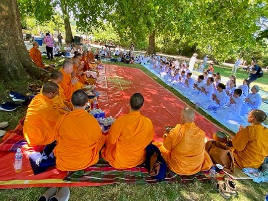 Buddhist Monks Picnic