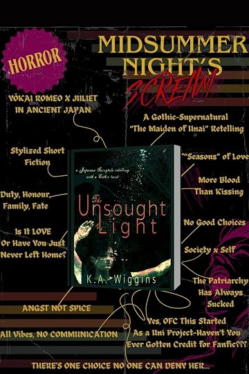 The Unsought Light by K.A. Wiggins Trope Chart