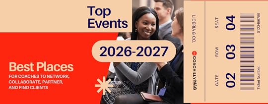 Coaches attending coaching industry events in 2026 and 2027 - decorative banner