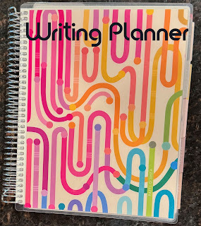 Picture of a planner captioned "Writing Planner"