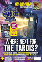 Cover of Doctor Who Magazine issue #632, showing the TARDIS in space with glowing energy emerging from the door