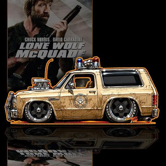 Lone Wolf McQuade Fireball Art