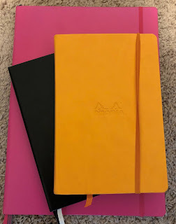 Picture of three hardcover notebooks