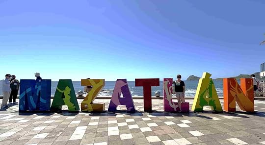 An image of the Mazatlan sign in Mazatlan, Mexico