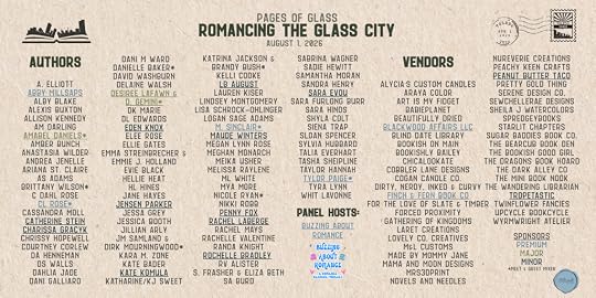 Book Event Banner for Pages Of Glass